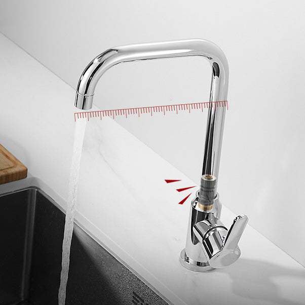 Modern Bridge Faucet Stainless Steel with Handles and Supply Lines Kitchen Sink Faucet Clearhalo 'Home Improvement' 'home_improvement' 'home_improvement_kitchen_faucets' 'Kitchen Faucets' 'Kitchen Remodel & Kitchen Fixtures' 'Kitchen Sinks & Faucet Components' 'kitchen_faucets' 7081664