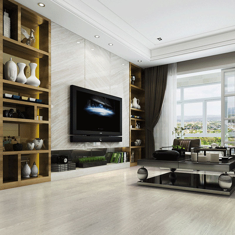 Modern Indoor Flooring Wooden Effect Peel and Stick Rectangular Flooring Vinyl Light Gray Clearhalo 'Flooring 'Home Improvement' 'home_improvement' 'home_improvement_vinyl_flooring' 'Vinyl Flooring' 'vinyl_flooring' Walls and Ceiling' 7081829