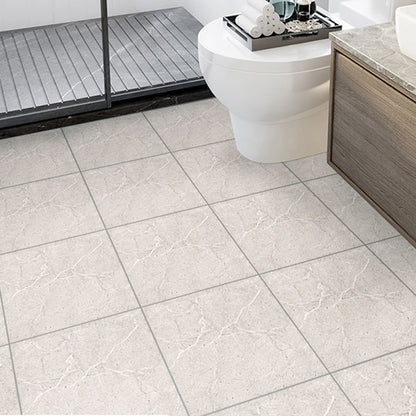 Modern Peel & Stick Mosaic Tile Square PVC Single Tile Tile-Peel & Stick Grey Clearhalo 'Flooring 'Home Improvement' 'home_improvement' 'home_improvement_vinyl_flooring' 'Vinyl Flooring' 'vinyl_flooring' Walls and Ceiling' 7082589