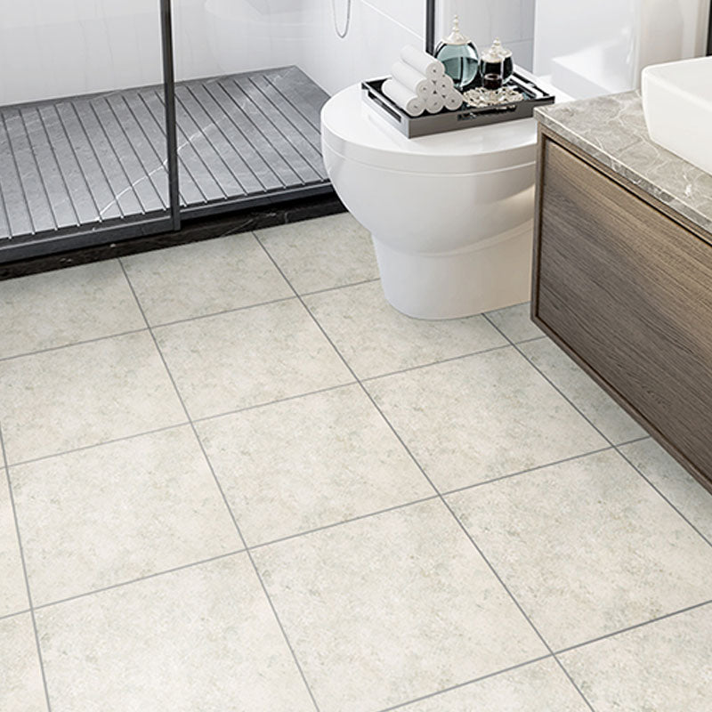 Modern Peel & Stick Mosaic Tile Square PVC Single Tile Tile-Peel & Stick Taupe Clearhalo 'Flooring 'Home Improvement' 'home_improvement' 'home_improvement_vinyl_flooring' 'Vinyl Flooring' 'vinyl_flooring' Walls and Ceiling' 7082594