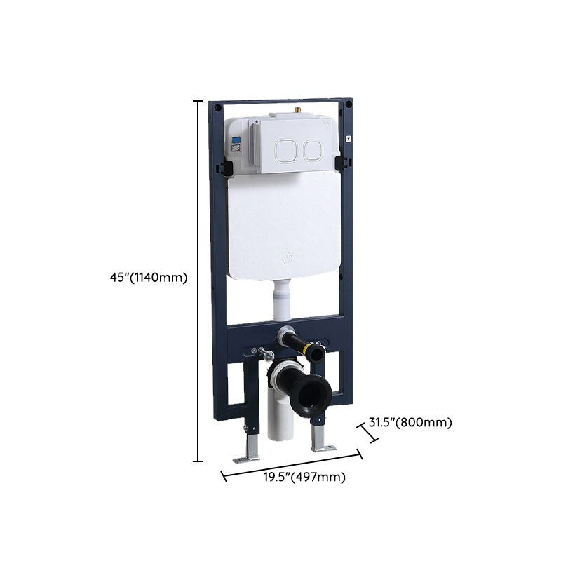 Modern Ceramic Flush Toilet Wall Hung White Toilet Bowl for Washroom Clearhalo 'Bathroom Remodel & Bathroom Fixtures' 'Home Improvement' 'home_improvement' 'home_improvement_toilets' 'Toilets & Bidets' 'Toilets' 7082617