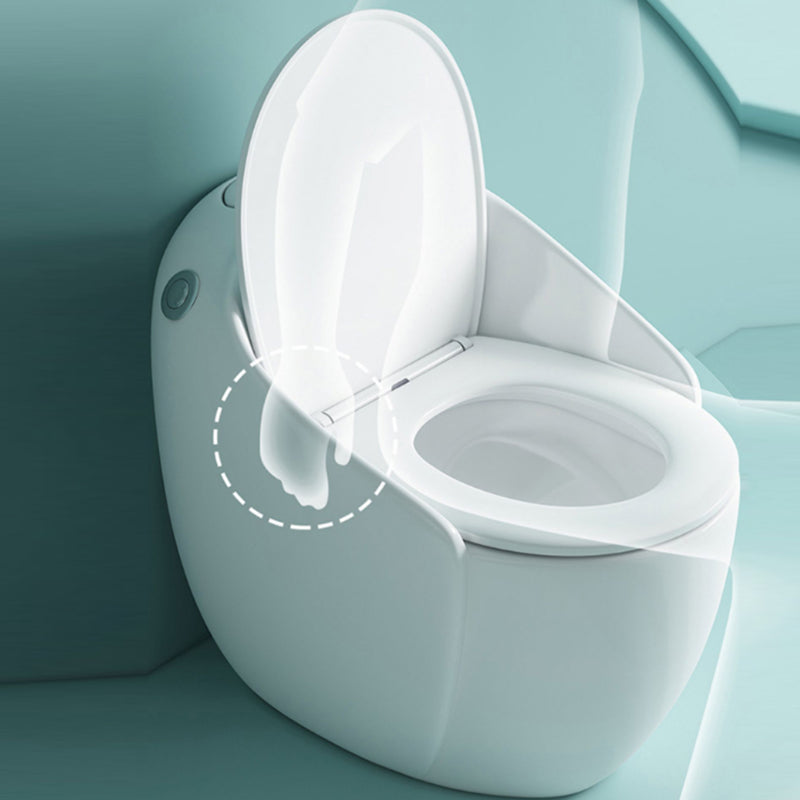 Modern Ceramic Flush Toilet One Piece Toilet Bowl for Washroom Clearhalo 'Bathroom Remodel & Bathroom Fixtures' 'Home Improvement' 'home_improvement' 'home_improvement_toilets' 'Toilets & Bidets' 'Toilets' 7087650