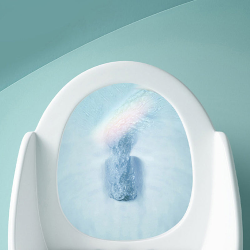 Modern Ceramic Flush Toilet One Piece Toilet Bowl for Washroom Clearhalo 'Bathroom Remodel & Bathroom Fixtures' 'Home Improvement' 'home_improvement' 'home_improvement_toilets' 'Toilets & Bidets' 'Toilets' 7087660