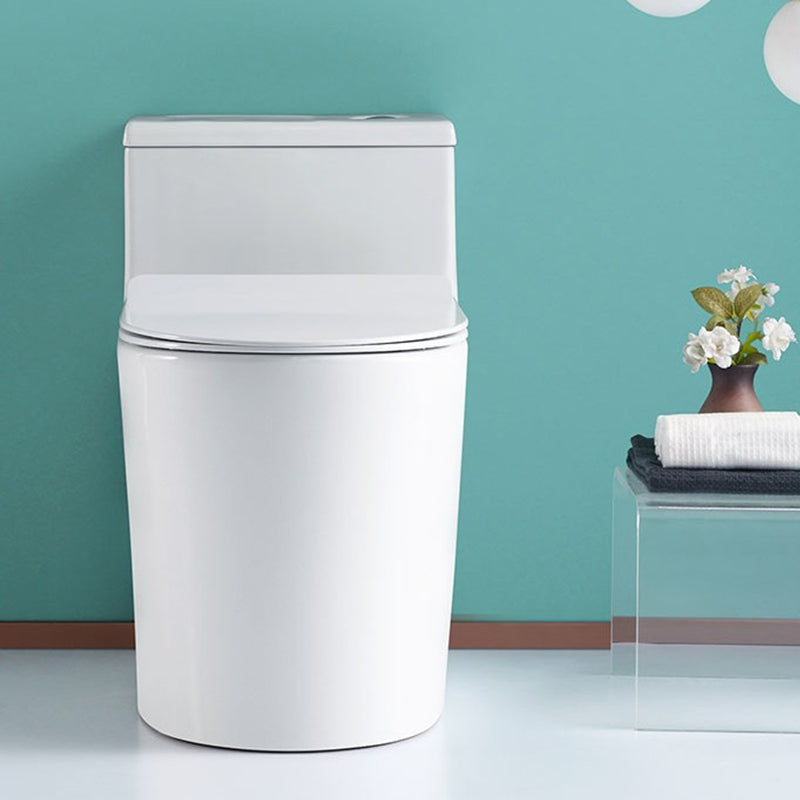 Traditional Ceramic Flush Toilet One Piece Toilet Bowl for Bathroom Clearhalo 'Bathroom Remodel & Bathroom Fixtures' 'Home Improvement' 'home_improvement' 'home_improvement_toilets' 'Toilets & Bidets' 'Toilets' 7087669