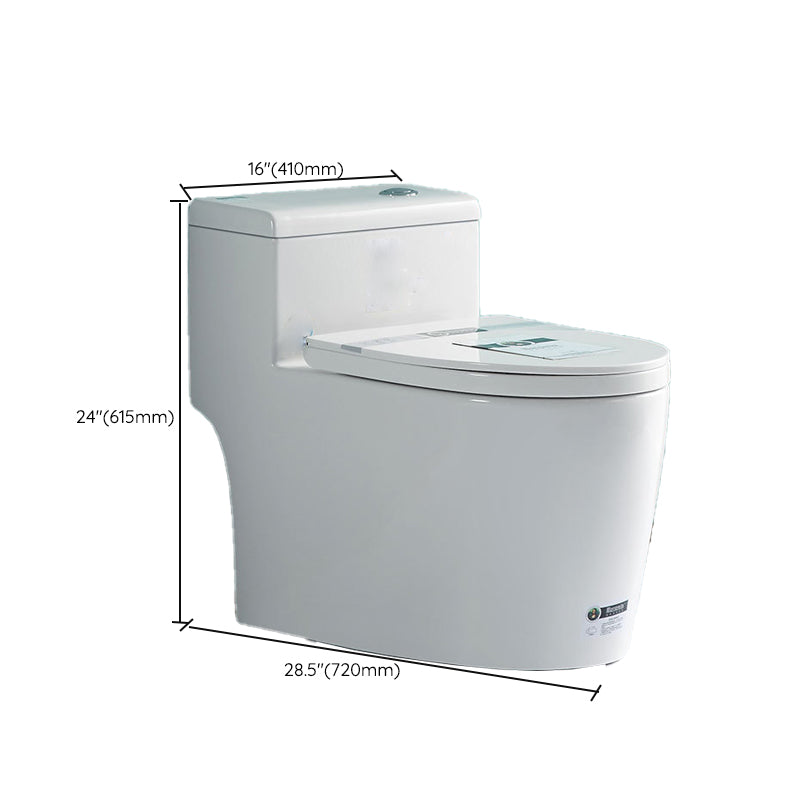 Traditional Ceramic Flush Toilet One Piece Toilet Bowl for Bathroom Clearhalo 'Bathroom Remodel & Bathroom Fixtures' 'Home Improvement' 'home_improvement' 'home_improvement_toilets' 'Toilets & Bidets' 'Toilets' 7087688