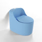 Modern Ceramic Flush Toilet Slow Close Seat Included Urine Toilet for Bathroom Blue Clearhalo 'Bathroom Remodel & Bathroom Fixtures' 'Home Improvement' 'home_improvement' 'home_improvement_toilets' 'Toilets & Bidets' 'Toilets' 7087745