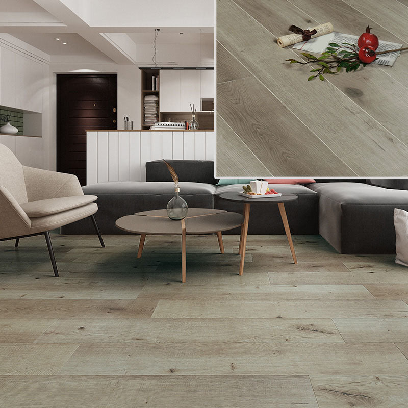 Laminate Pine Wood Click Lock Rectangular Textured Scratch Resistant Indoor Laminate Floor Brown Grey 236.8 sq ft. - 44 Pieces Clearhalo 'Flooring 'Home Improvement' 'home_improvement' 'home_improvement_laminate_flooring' 'Laminate Flooring' 'laminate_flooring' Walls and Ceiling' 7097518