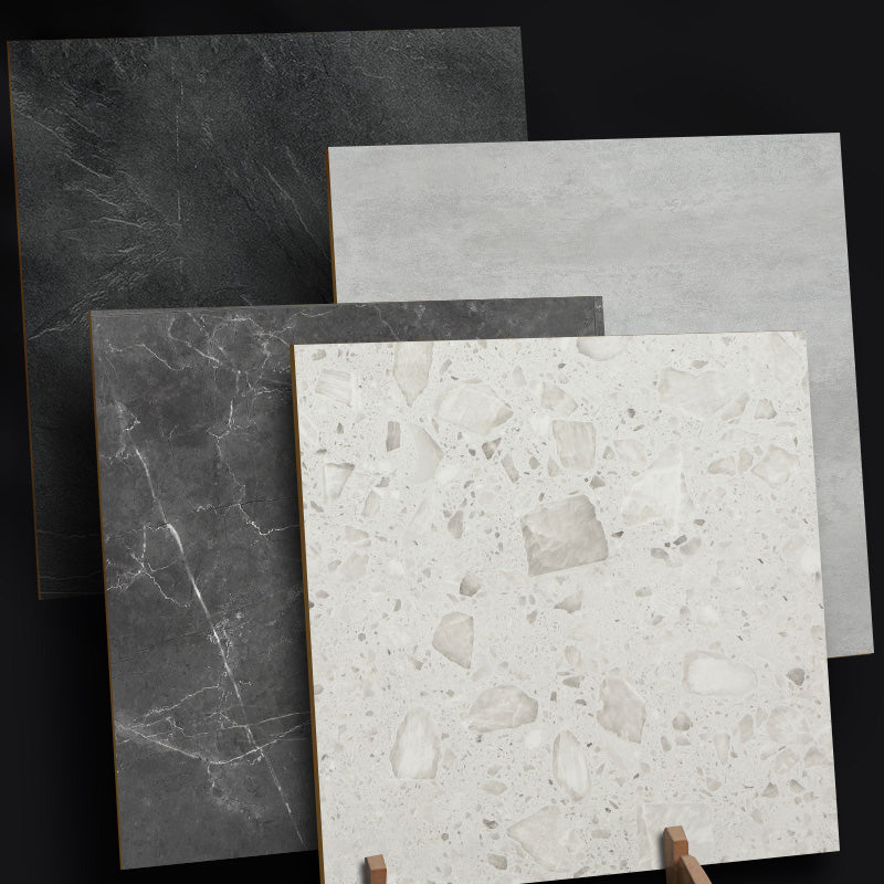 Square Laminate Floor Waterproof Click Lock Marble Pattern Modern Laminate Flooring Clearhalo 'Flooring 'Home Improvement' 'home_improvement' 'home_improvement_laminate_flooring' 'Laminate Flooring' 'laminate_flooring' Walls and Ceiling' 7097642