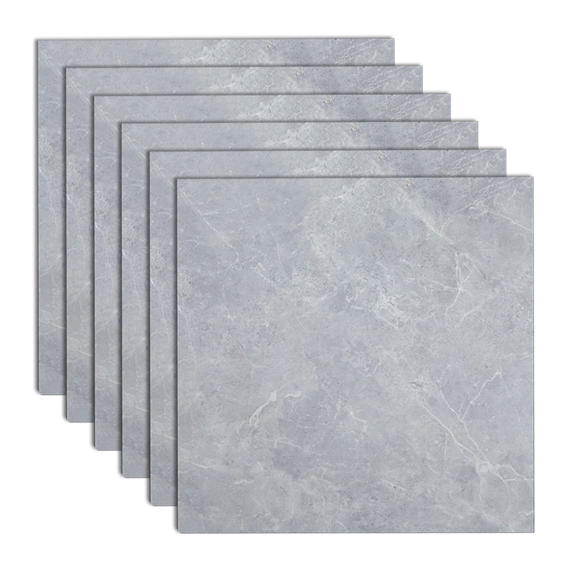 Square Laminate Floor Waterproof Click Lock Marble Pattern Modern Laminate Flooring Bright Grey Clearhalo 'Flooring 'Home Improvement' 'home_improvement' 'home_improvement_laminate_flooring' 'Laminate Flooring' 'laminate_flooring' Walls and Ceiling' 7097660