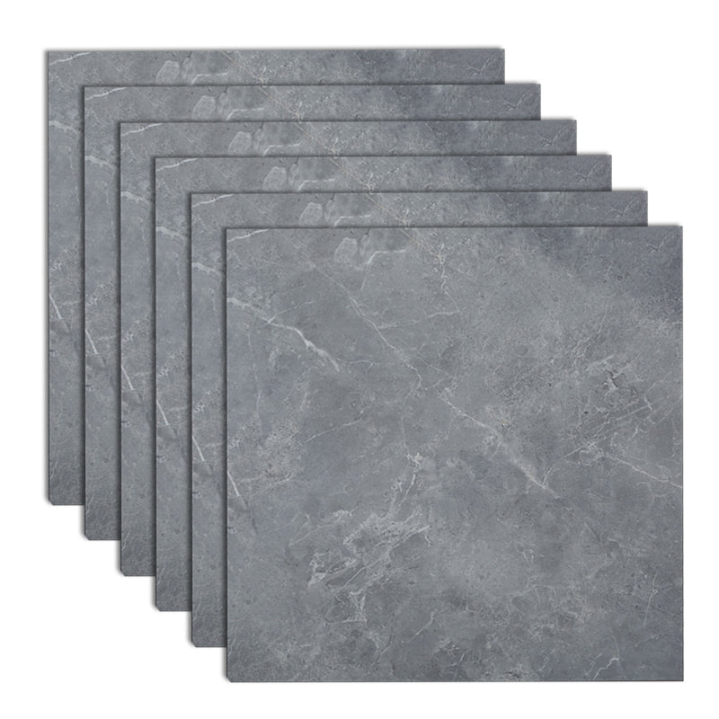 Square Laminate Floor Waterproof Click Lock Marble Pattern Modern Laminate Flooring Light Silver Clearhalo 'Flooring 'Home Improvement' 'home_improvement' 'home_improvement_laminate_flooring' 'Laminate Flooring' 'laminate_flooring' Walls and Ceiling' 7097681