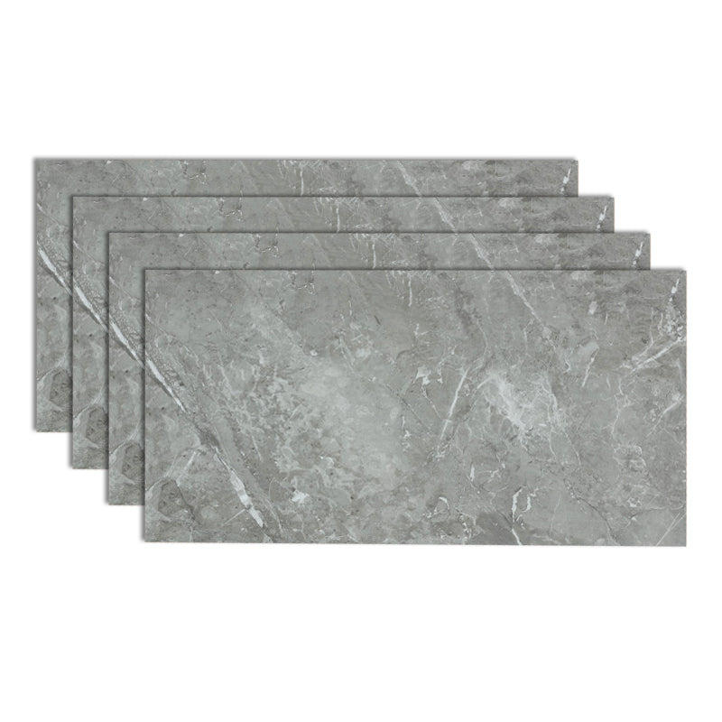 Modern Laminate Floor Rectangular Marble Painting Click Wooden Indoor Laminate Floor Gray White Clearhalo 'Flooring 'Home Improvement' 'home_improvement' 'home_improvement_laminate_flooring' 'Laminate Flooring' 'laminate_flooring' Walls and Ceiling' 7097711