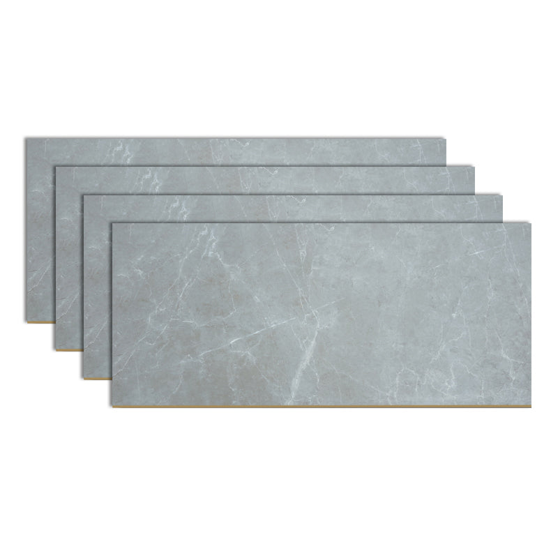 Rectangular Laminate Floor Wooden Marble Print Click Lock Scratch Resistant Laminate Floor Light Blue White Clearhalo 'Flooring 'Home Improvement' 'home_improvement' 'home_improvement_laminate_flooring' 'Laminate Flooring' 'laminate_flooring' Walls and Ceiling' 7097763