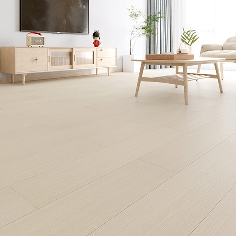 Modern Wooden Laminate Floor Click-Lock Laminate Plank Flooring Cream Clearhalo 'Flooring 'Home Improvement' 'home_improvement' 'home_improvement_laminate_flooring' 'Laminate Flooring' 'laminate_flooring' Walls and Ceiling' 7097837
