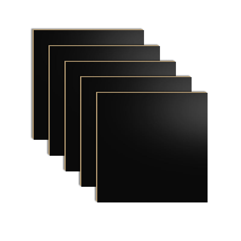 Contemporary Laminate Floor Slate Look Laminate Floor with Waterproof Frost Black Clearhalo 'Flooring 'Home Improvement' 'home_improvement' 'home_improvement_laminate_flooring' 'Laminate Flooring' 'laminate_flooring' Walls and Ceiling' 7097887