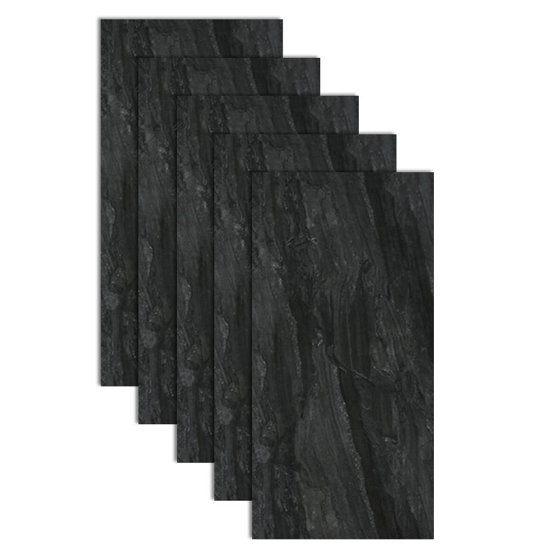 Click-Lock Laminate Plank Flooring Slate Look Laminate Plank Flooring Gray Black 215.2 sq ft. - 80 Pieces Clearhalo 'Flooring 'Home Improvement' 'home_improvement' 'home_improvement_laminate_flooring' 'Laminate Flooring' 'laminate_flooring' Walls and Ceiling' 7097906