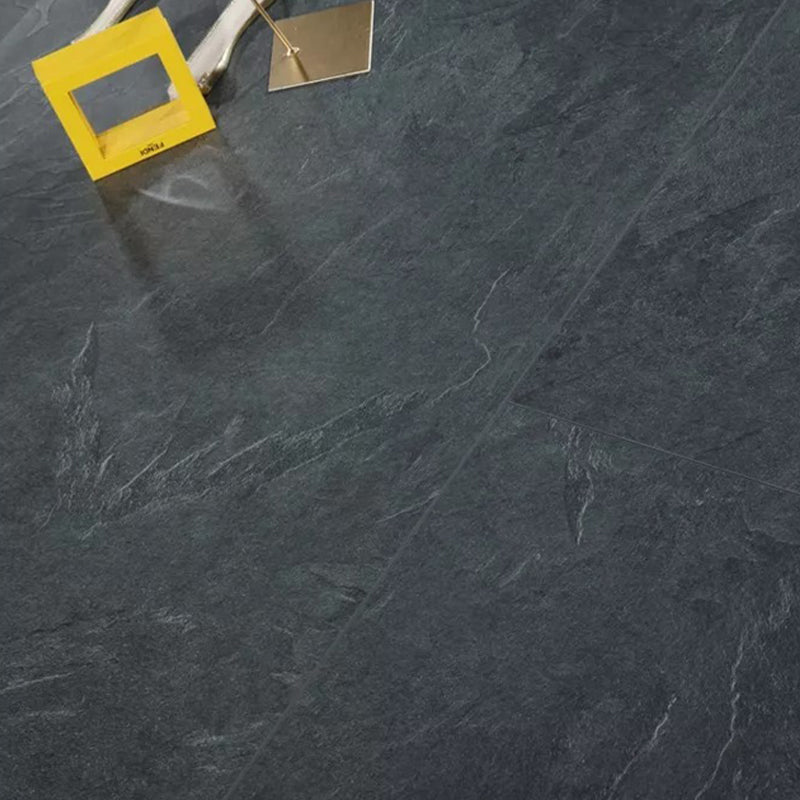 Click-Lock Laminate Plank Flooring Slate Look Laminate Plank Flooring Clearhalo 'Flooring 'Home Improvement' 'home_improvement' 'home_improvement_laminate_flooring' 'Laminate Flooring' 'laminate_flooring' Walls and Ceiling' 7097916