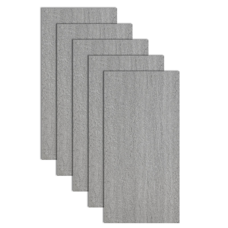 Click-Lock Laminate Plank Flooring Slate Look Laminate Plank Flooring Silver Gray 215.2 sq ft. - 80 Pieces Clearhalo 'Flooring 'Home Improvement' 'home_improvement' 'home_improvement_laminate_flooring' 'Laminate Flooring' 'laminate_flooring' Walls and Ceiling' 7097948