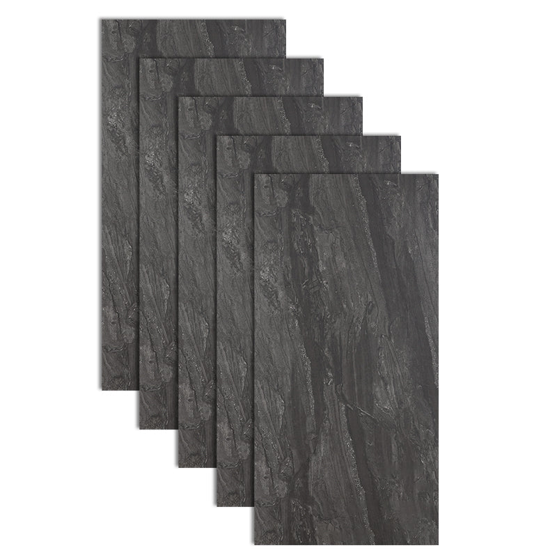 Click-Lock Laminate Plank Flooring Slate Look Laminate Plank Flooring Dark Khaki 215.2 sq ft. - 80 Pieces Clearhalo 'Flooring 'Home Improvement' 'home_improvement' 'home_improvement_laminate_flooring' 'Laminate Flooring' 'laminate_flooring' Walls and Ceiling' 7097959