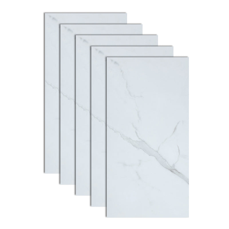 Click-Lock Laminate Flooring Modern Style Laminate Flooring with Fire Resistant White Clearhalo 'Flooring 'Home Improvement' 'home_improvement' 'home_improvement_laminate_flooring' 'Laminate Flooring' 'laminate_flooring' Walls and Ceiling' 7097988