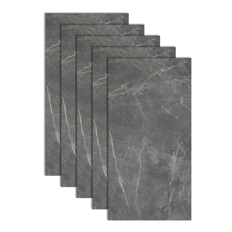 Click-Lock Laminate Flooring Modern Style Laminate Flooring with Fire Resistant Dark Gray Clearhalo 'Flooring 'Home Improvement' 'home_improvement' 'home_improvement_laminate_flooring' 'Laminate Flooring' 'laminate_flooring' Walls and Ceiling' 7097990