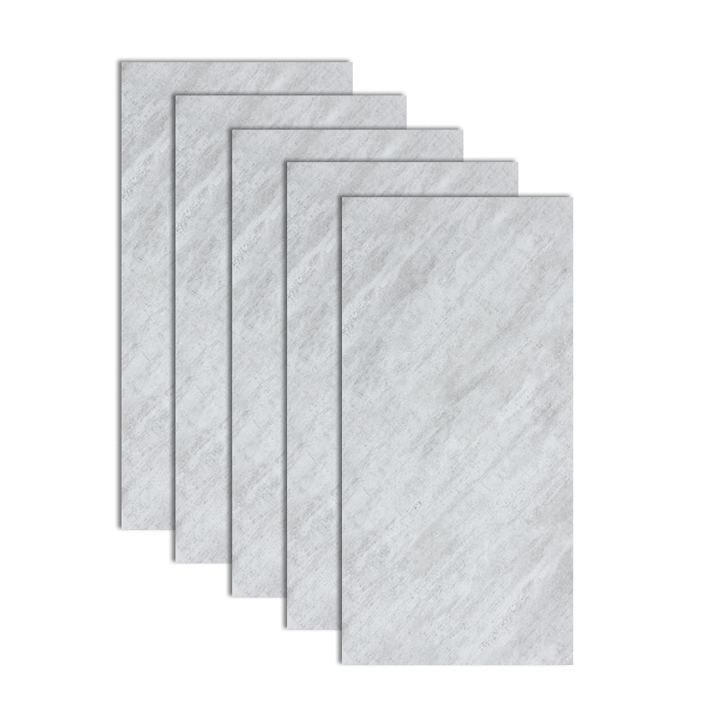 Modern Simple Laminate Floor Ceramic Look Laminate Floor with Waterproof Silver Clearhalo 'Flooring 'Home Improvement' 'home_improvement' 'home_improvement_laminate_flooring' 'Laminate Flooring' 'laminate_flooring' Walls and Ceiling' 7097999