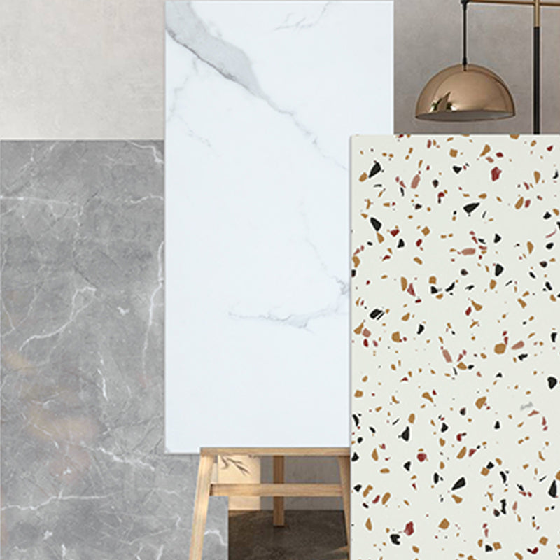 Modern Simple Laminate Floor Ceramic Look Laminate Floor with Waterproof Clearhalo 'Flooring 'Home Improvement' 'home_improvement' 'home_improvement_laminate_flooring' 'Laminate Flooring' 'laminate_flooring' Walls and Ceiling' 7098002