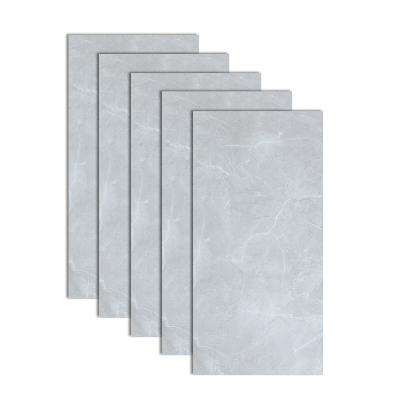 Modern Simple Laminate Floor Ceramic Look Laminate Floor with Waterproof White Gray Clearhalo 'Flooring 'Home Improvement' 'home_improvement' 'home_improvement_laminate_flooring' 'Laminate Flooring' 'laminate_flooring' Walls and Ceiling' 7098003