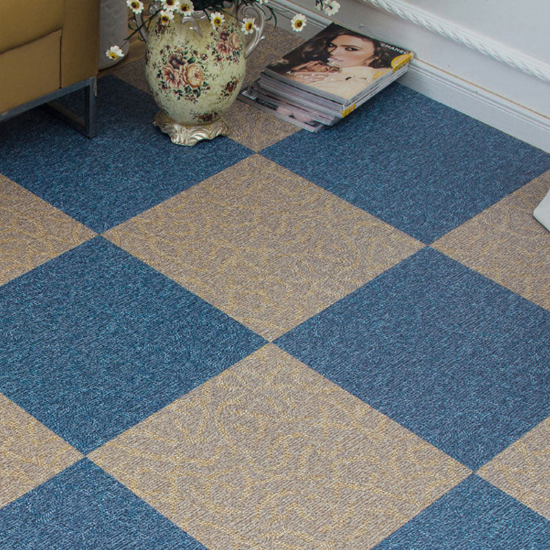 Wood Look PVC Flooring Low Gloss Peel and Stick Vinyl Flooring Brown Blue Clearhalo 'Flooring 'Home Improvement' 'home_improvement' 'home_improvement_vinyl_flooring' 'Vinyl Flooring' 'vinyl_flooring' Walls and Ceiling' 7098058