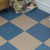 Wood Look PVC Flooring Low Gloss Peel and Stick Vinyl Flooring Brown/ Blue Clearhalo 'Flooring 'Home Improvement' 'home_improvement' 'home_improvement_vinyl_flooring' 'Vinyl Flooring' 'vinyl_flooring' Walls and Ceiling' 7098058