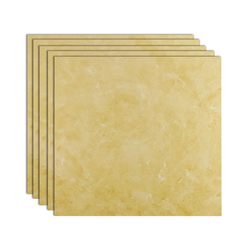 Stone Look PVC Flooring Low Gloss Peel and Stick Vinyl Flooring Yellow Clearhalo 'Flooring 'Home Improvement' 'home_improvement' 'home_improvement_vinyl_flooring' 'Vinyl Flooring' 'vinyl_flooring' Walls and Ceiling' 7098068