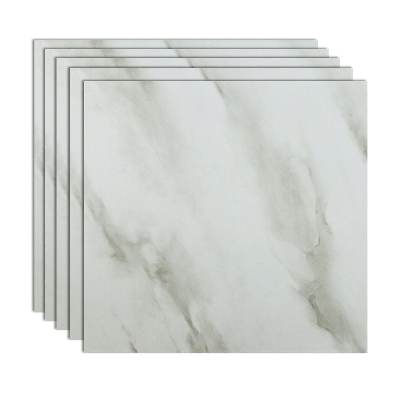 Stone Look PVC Flooring Low Gloss Peel and Stick Vinyl Flooring White-Gray Clearhalo 'Flooring 'Home Improvement' 'home_improvement' 'home_improvement_vinyl_flooring' 'Vinyl Flooring' 'vinyl_flooring' Walls and Ceiling' 7098073