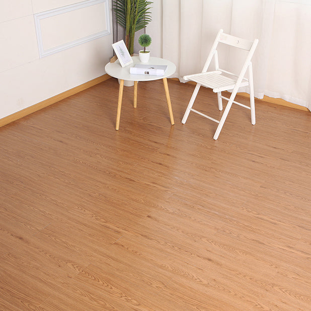 Rectangle PVC Flooring Peel and Stick Wood Look Smooth Vinyl Flooring Brown Clearhalo 'Flooring 'Home Improvement' 'home_improvement' 'home_improvement_vinyl_flooring' 'Vinyl Flooring' 'vinyl_flooring' Walls and Ceiling' 7098118