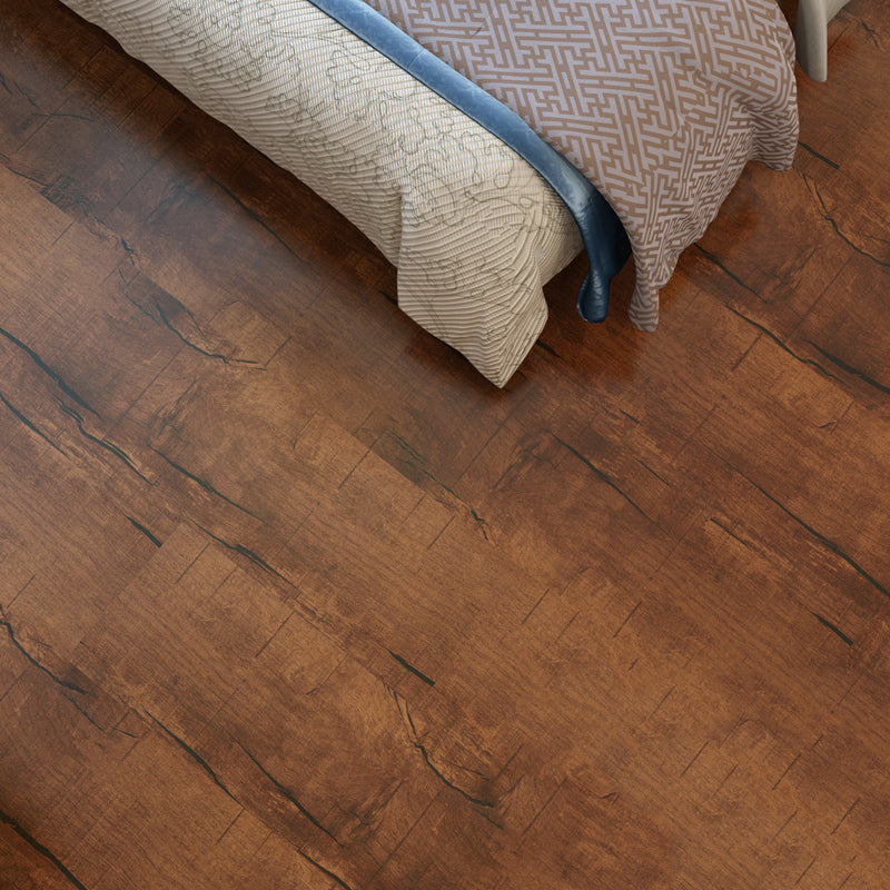Rectangle PVC Flooring Peel and Stick Wood Look Smooth Vinyl Flooring Dark Brown Black Clearhalo 'Flooring 'Home Improvement' 'home_improvement' 'home_improvement_vinyl_flooring' 'Vinyl Flooring' 'vinyl_flooring' Walls and Ceiling' 7098128