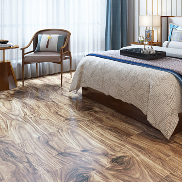 Rectangle PVC Flooring Peel and Stick Wood Look Smooth Vinyl Flooring Brown/ White Clearhalo 'Flooring 'Home Improvement' 'home_improvement' 'home_improvement_vinyl_flooring' 'Vinyl Flooring' 'vinyl_flooring' Walls and Ceiling' 7098130