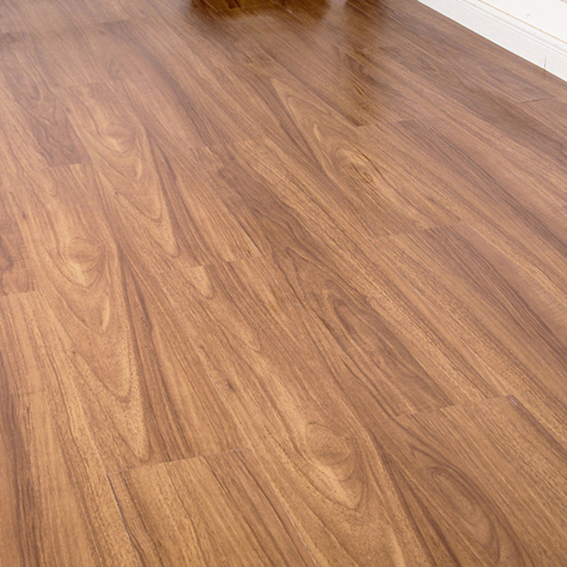 Smooth PVC Flooring Peel and Stick Wood Look Rectangle Vinyl Flooring Brown/ Yellow Clearhalo 'Flooring 'Home Improvement' 'home_improvement' 'home_improvement_vinyl_flooring' 'Vinyl Flooring' 'vinyl_flooring' Walls and Ceiling' 7098144