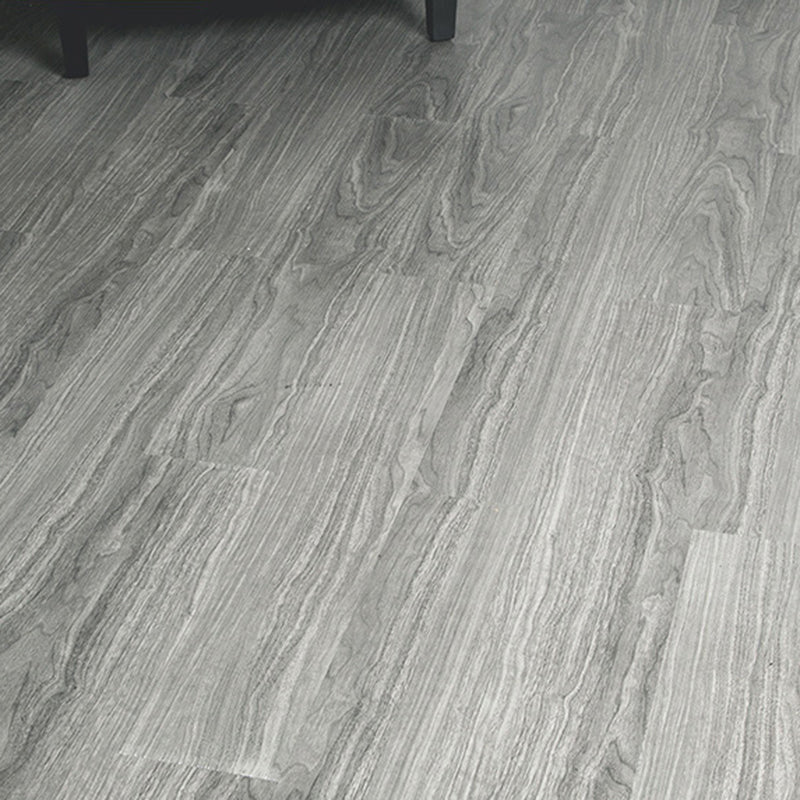 Smooth PVC Flooring Peel and Stick Wood Look Rectangle Vinyl Flooring Light Gray-Black Clearhalo 'Flooring 'Home Improvement' 'home_improvement' 'home_improvement_vinyl_flooring' 'Vinyl Flooring' 'vinyl_flooring' Walls and Ceiling' 7098154