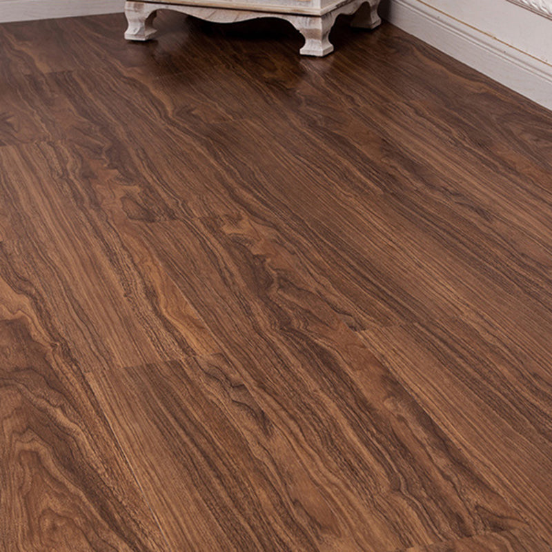 Smooth PVC Flooring Peel and Stick Wood Look Rectangle Vinyl Flooring Dark Brown Clearhalo 'Flooring 'Home Improvement' 'home_improvement' 'home_improvement_vinyl_flooring' 'Vinyl Flooring' 'vinyl_flooring' Walls and Ceiling' 7098161