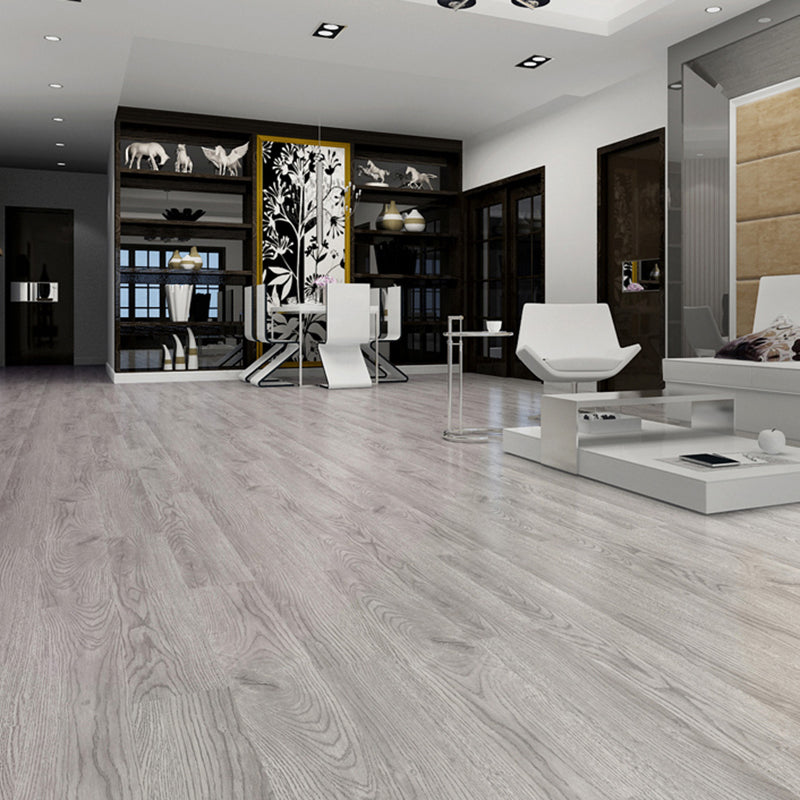 PVC Flooring Peel and Stick Smooth Wood Look Rectangle Vinyl Flooring Light Gray-White Clearhalo 'Flooring 'Home Improvement' 'home_improvement' 'home_improvement_vinyl_flooring' 'Vinyl Flooring' 'vinyl_flooring' Walls and Ceiling' 7098196