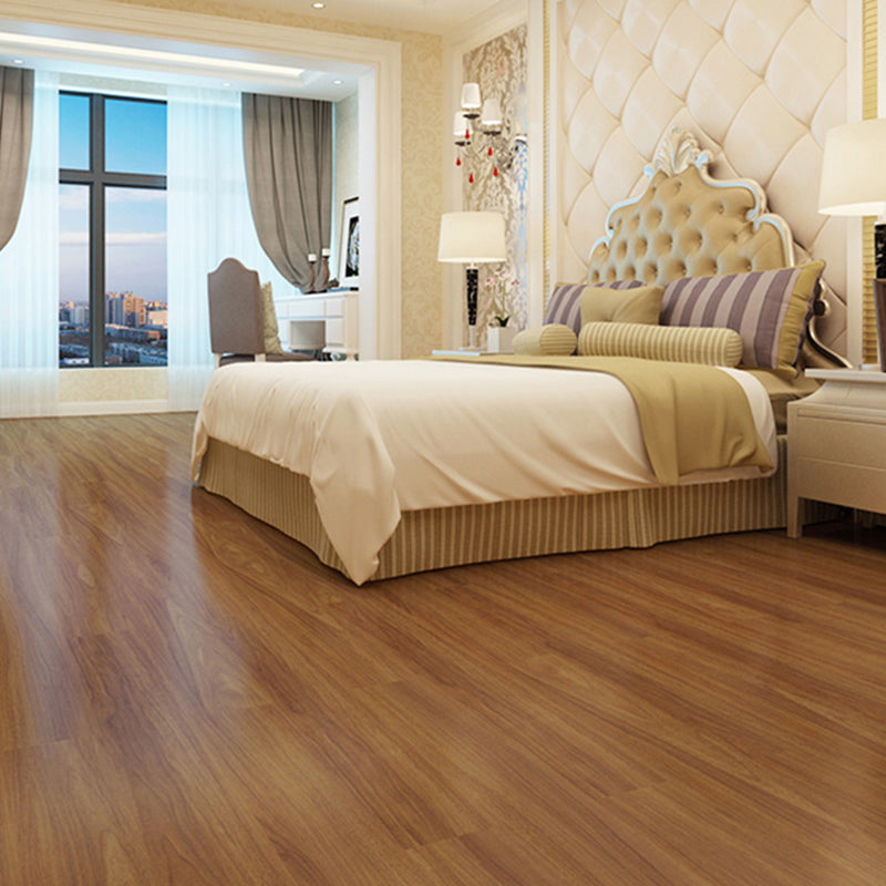 PVC Flooring Peel and Stick Smooth Wood Look Rectangle Vinyl Flooring Orange Brown Clearhalo 'Flooring 'Home Improvement' 'home_improvement' 'home_improvement_vinyl_flooring' 'Vinyl Flooring' 'vinyl_flooring' Walls and Ceiling' 7098198