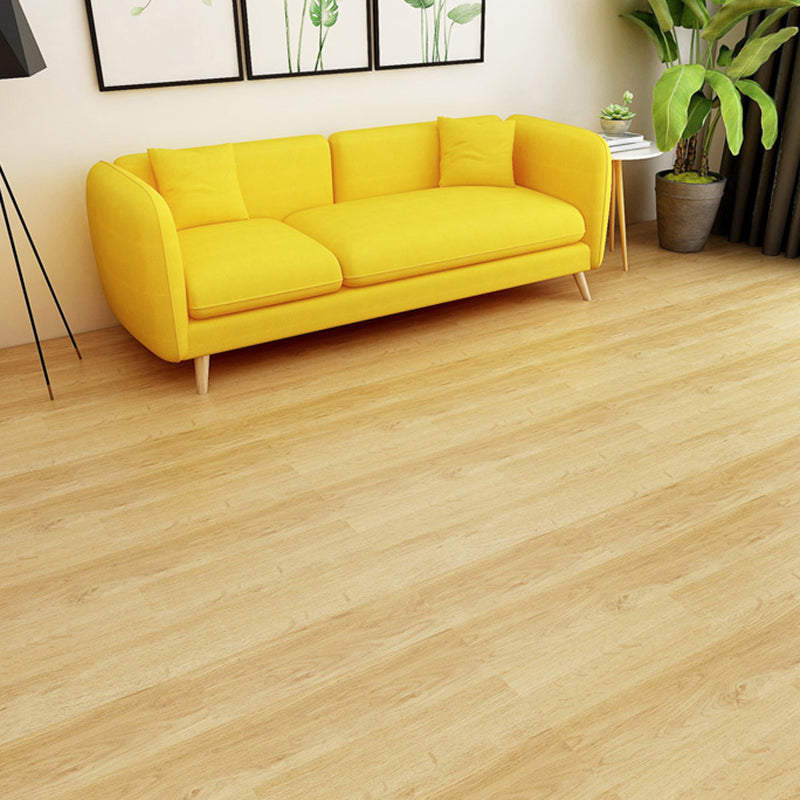 PVC Flooring Peel and Stick Smooth Wood Look Rectangle Vinyl Flooring Brown/ White Clearhalo 'Flooring 'Home Improvement' 'home_improvement' 'home_improvement_vinyl_flooring' 'Vinyl Flooring' 'vinyl_flooring' Walls and Ceiling' 7098199