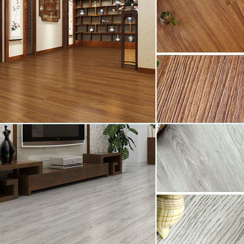 Rectangle PVC Flooring Peel and Stick Smooth Wood Look Vinyl Flooring Clearhalo 'Flooring 'Home Improvement' 'home_improvement' 'home_improvement_vinyl_flooring' 'Vinyl Flooring' 'vinyl_flooring' Walls and Ceiling' 7098216
