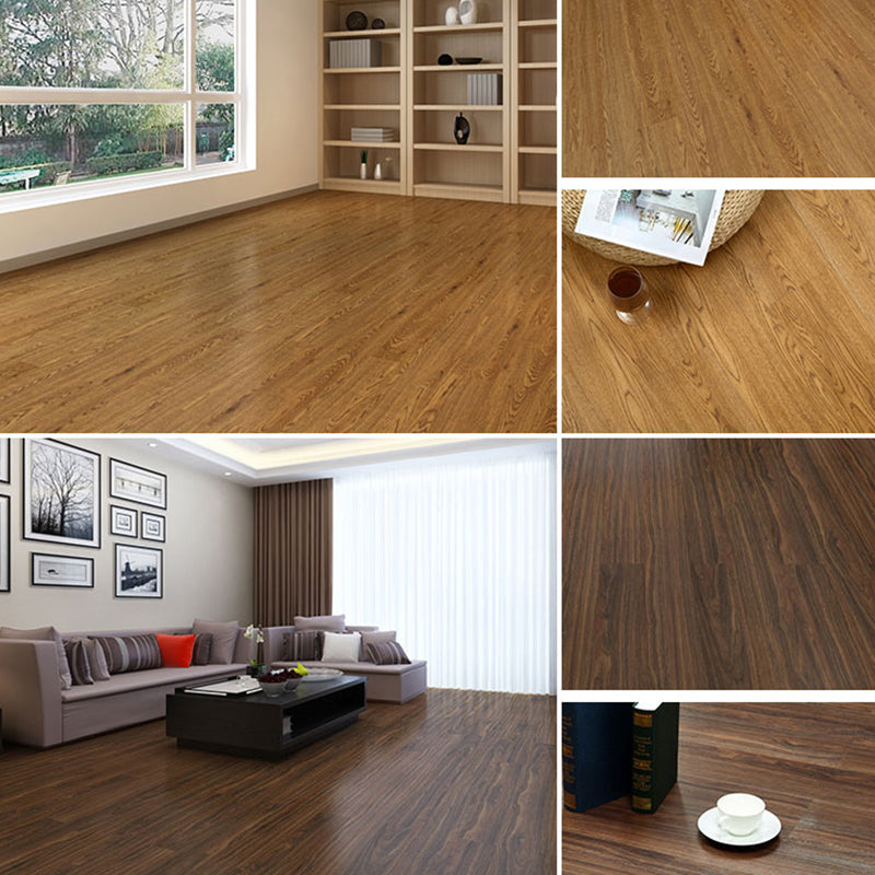 Rectangle PVC Flooring Peel and Stick Smooth Wood Look Vinyl Flooring Clearhalo 'Flooring 'Home Improvement' 'home_improvement' 'home_improvement_vinyl_flooring' 'Vinyl Flooring' 'vinyl_flooring' Walls and Ceiling' 7098221