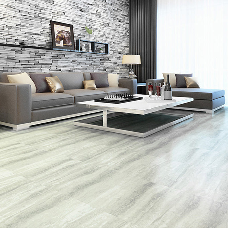 Rectangle PVC Flooring Peel and Stick Low Gloss Stone Look Vinyl Flooring Light Gray-White Clearhalo 'Flooring 'Home Improvement' 'home_improvement' 'home_improvement_vinyl_flooring' 'Vinyl Flooring' 'vinyl_flooring' Walls and Ceiling' 7098238