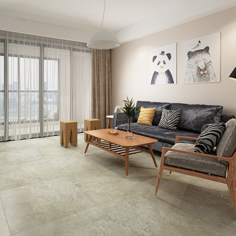 Peel and Stick PVC Flooring Low Gloss Imitation Marble Waterproof Vinyl Flooring Dark Beige Clearhalo 'Flooring 'Home Improvement' 'home_improvement' 'home_improvement_vinyl_flooring' 'Vinyl Flooring' 'vinyl_flooring' Walls and Ceiling' 7098319