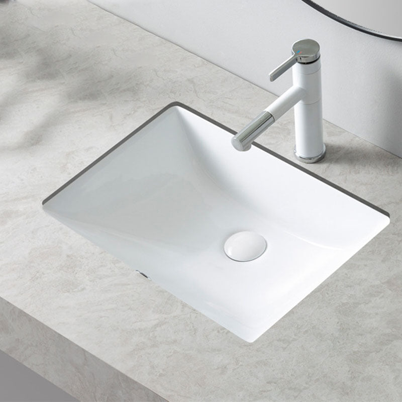Rectangular and Oval Vessel Sink with No Craftsmanship Basin Sink(Not Including Faucet) Clearhalo 'Bathroom Remodel & Bathroom Fixtures' 'Bathroom Sinks & Faucet Components' 'Bathroom Sinks' 'bathroom_sink' 'Home Improvement' 'home_improvement' 'home_improvement_bathroom_sink' 7098469