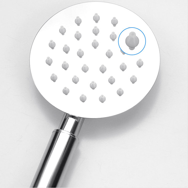 Round Shower Head Stainless Steel 3 Sprays Wall-Mounted Handheld Shower Head Clearhalo 'Bathroom Remodel & Bathroom Fixtures' 'Home Improvement' 'home_improvement' 'home_improvement_shower_heads' 'Shower Heads' 'shower_heads' 'Showers & Bathtubs Plumbing' 'Showers & Bathtubs' 7098598