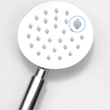Round Shower Head Stainless Steel 3 Sprays Wall-Mounted Handheld Shower Head Clearhalo 'Bathroom Remodel & Bathroom Fixtures' 'Home Improvement' 'home_improvement' 'home_improvement_shower_heads' 'Shower Heads' 'shower_heads' 'Showers & Bathtubs Plumbing' 'Showers & Bathtubs' 7098598