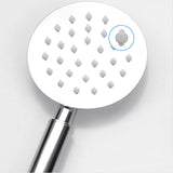 Round Shower Head Stainless Steel 3 Sprays Wall-Mounted Handheld Shower Head Clearhalo 'Bathroom Remodel & Bathroom Fixtures' 'Home Improvement' 'home_improvement' 'home_improvement_shower_heads' 'Shower Heads' 'shower_heads' 'Showers & Bathtubs Plumbing' 'Showers & Bathtubs' 7098598