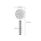 Round Shower Head Stainless Steel 3 Sprays Wall-Mounted Handheld Shower Head Clearhalo 'Bathroom Remodel & Bathroom Fixtures' 'Home Improvement' 'home_improvement' 'home_improvement_shower_heads' 'Shower Heads' 'shower_heads' 'Showers & Bathtubs Plumbing' 'Showers & Bathtubs' 7098601