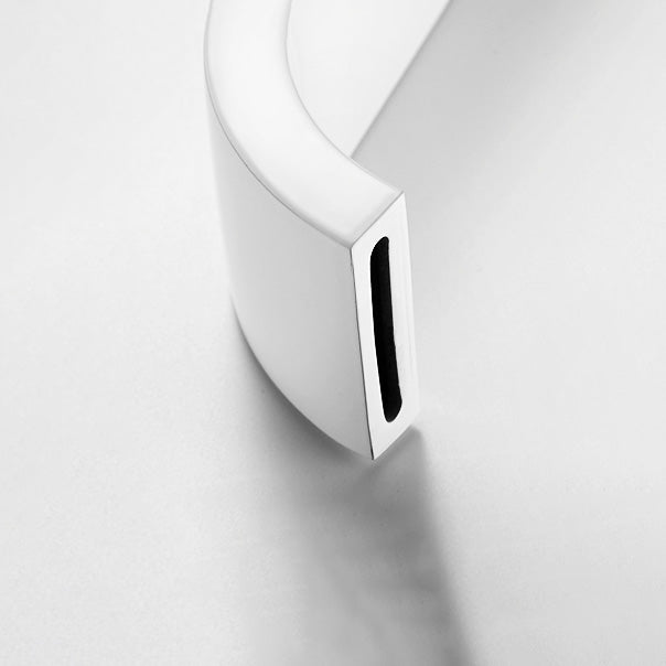 Unique Sink Faucet Bathroom Brass Solid Color Waterfall Spout Faucet Clearhalo 'Bathroom Remodel & Bathroom Fixtures' 'Bathroom Sink Faucets' 'Bathroom Sinks & Faucet Components' 'bathroom_sink_faucets' 'Home Improvement' 'home_improvement' 'home_improvement_bathroom_sink_faucets' 7098683